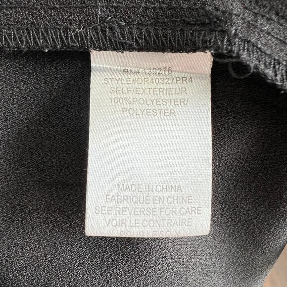 DR2 Daniel Rainn Black Pull On Waist Tie Shorts Women's S High Rise - Picture 5 of 5